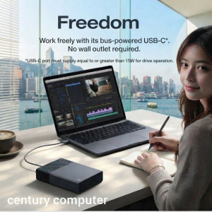 Seagate One Touch 8TB External Hard Drive Desktop HDD - USB-C 